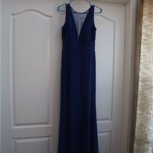 Morgan & Co. Deep Blue Maxi Dress